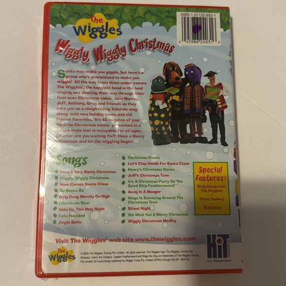 The Wiggles - Wiggly, Wiggly Christmas - DVD New Sealed Family - Picture 2 of 3